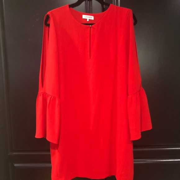 Leyden Red Dress - Picture 3 of 8